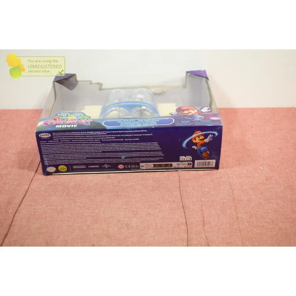 The Super Mario Galaxy Movie Gateway Galaxy Diorama Set